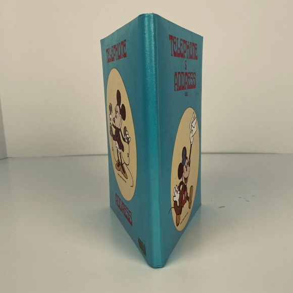 Vtg Mickey Mouse Address Telephone Book Mailman Minnie Japan- 1970s collectible - Picture 3 of 6